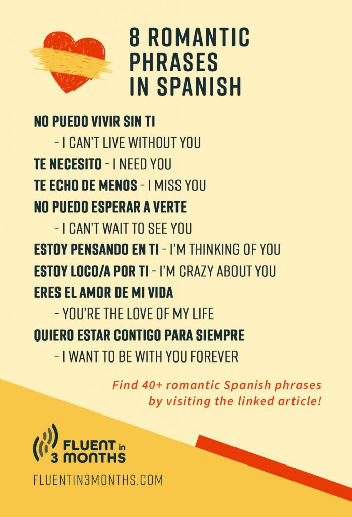 How to Say “I Can’t Live Without You” in Spanish